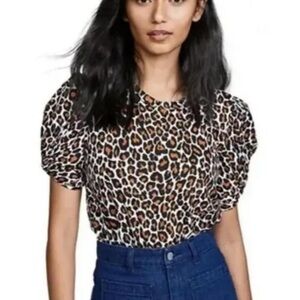 A.L.C Kati Puff Sleeve T-Shirt size XS